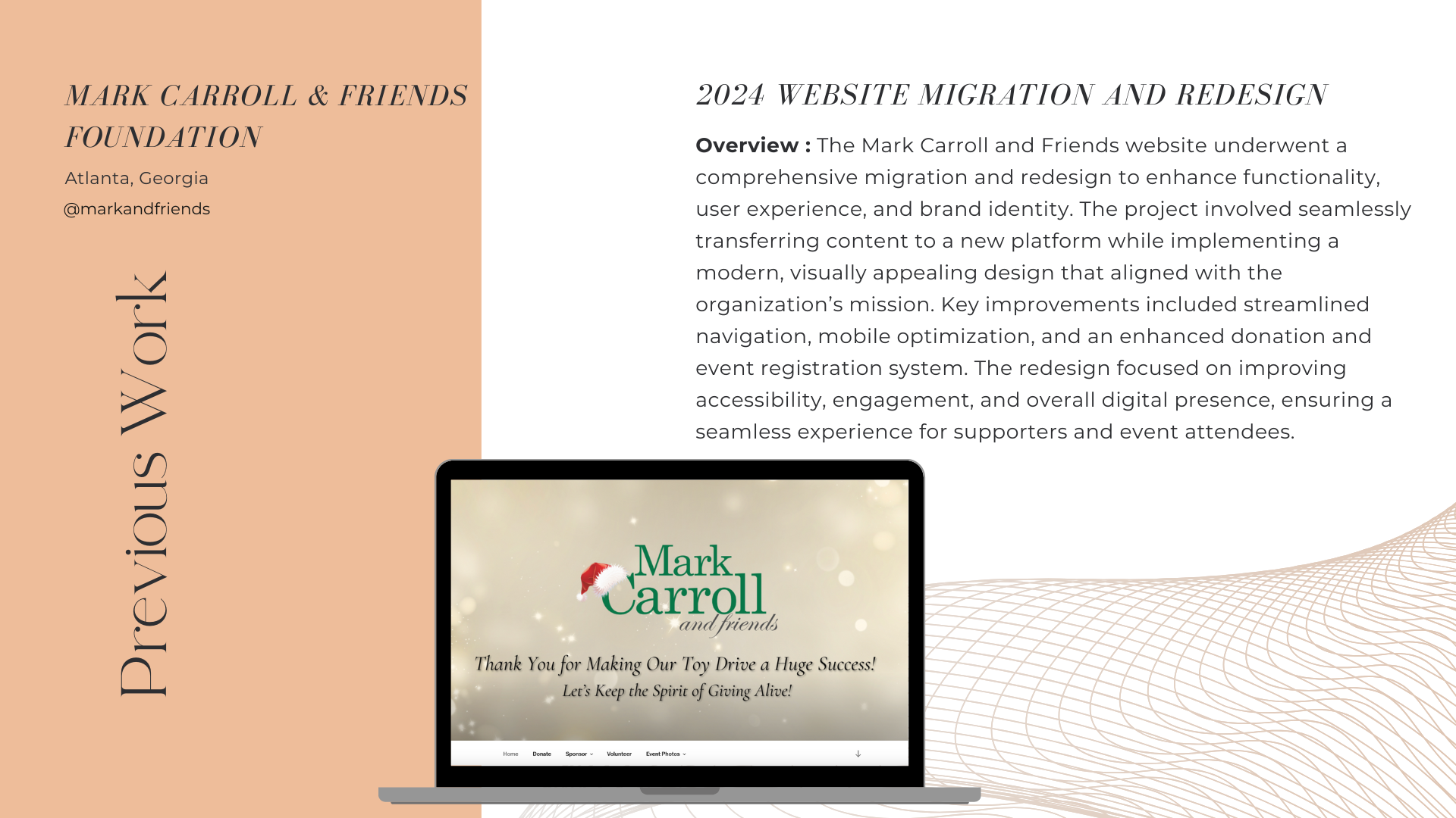 2024 MC & Friends Website Migration and Redesign